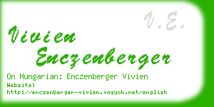 vivien enczenberger business card